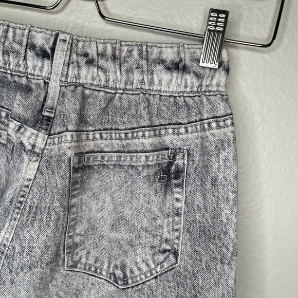 Rag and Bone Acid Wash Miramar Printed Denim Cotton Shorts XXS - Picture 7 of 12